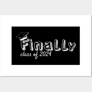 Finally Class of 2024, Graduation design Posters and Art